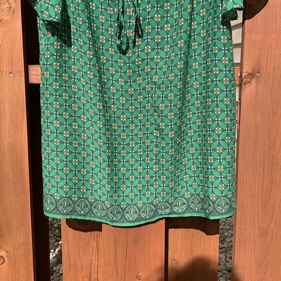 NWT Max Studio Multicolor Floral Print Blouse Size M - Picture 4 of 12